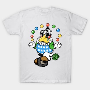 Farting Duck Clown T-Shirt